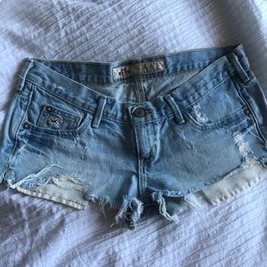 Low rise shorts